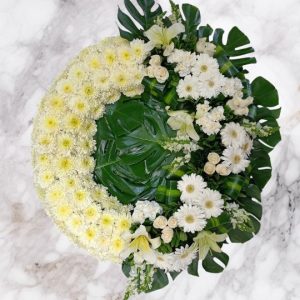 Corona Blanca Elegante